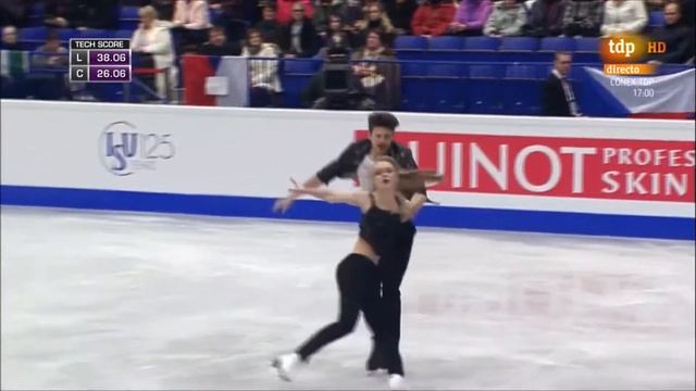 A. Stepanova & I. Bukin (RUS). Danza SP. Cto. de Europa 2017 Ostrava смотреть онлайн
