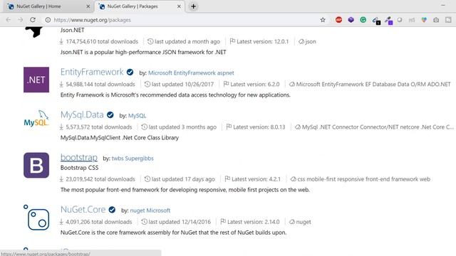 (#7) How to add a Nuget Package Using dotnet add package | .NET Core 3.0 tutorial смотреть онлайн
