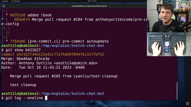 git: --first-parent (intermediate) anthony explains #558 смотреть онлайн