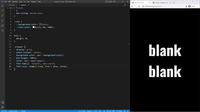 Sliced Text Effect with Stylish Gradient on Bottom (HTML & CSS) смотреть онлайн