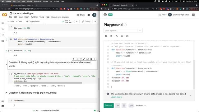 Openai Codex Writes Simple Python - With Some Help ;) смотреть онлайн