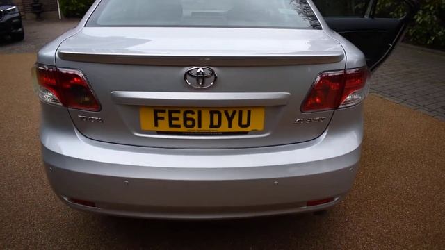 2011 61 TOYOTA AVENSIS 2.0 TR D-4D 4D 125 BHP DIESEL TURBO ONLY 79,000 MILES смотреть онлайн