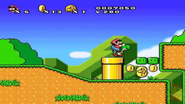 New Super Mario World 2: The Best Worlds 100% MULTIPLAYER World 1: Grassland смотреть онлайн