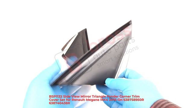 BSP1132 Side View Mirror Triangle Fender Corner Trim Cover Set for Renault Megane MK4 2016-On смотреть онлайн