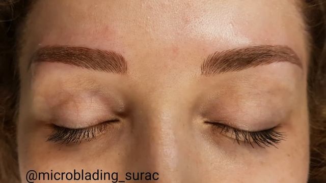 1.Microblading Surac Микроблейдинг. Татуаж бровей,перманент