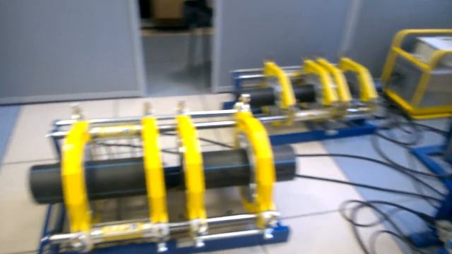 Сварка труб пэ нагретым инструментом (стыковая сварка) смотреть онлайн