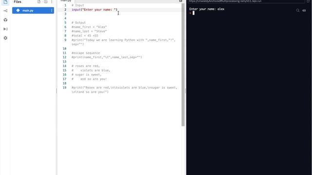 Python output(print) statement - Part 4 смотреть онлайн