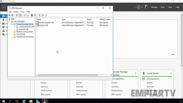 Configuring Active Directory Integrated Zones Windows server 2016 смотреть онлайн