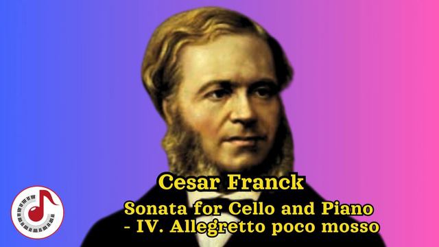Cesar Franck - Sonata for Cello and Piano - IV.Allegretto poco mosso@ClassicalAwesome #cello #paino смотреть онлайн