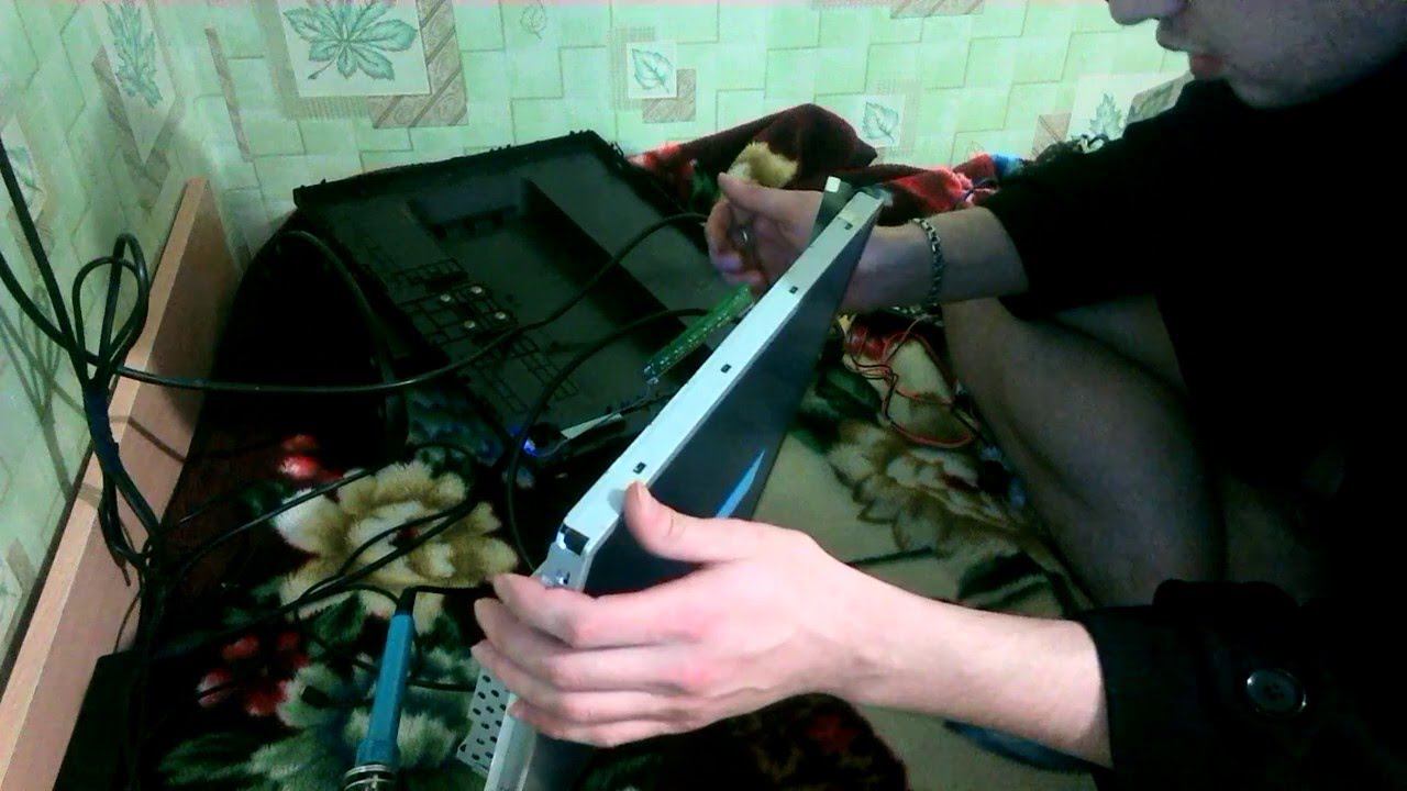 Ремонт монитора LG Flatron. Ремонт блока питания. смотреть онлайн