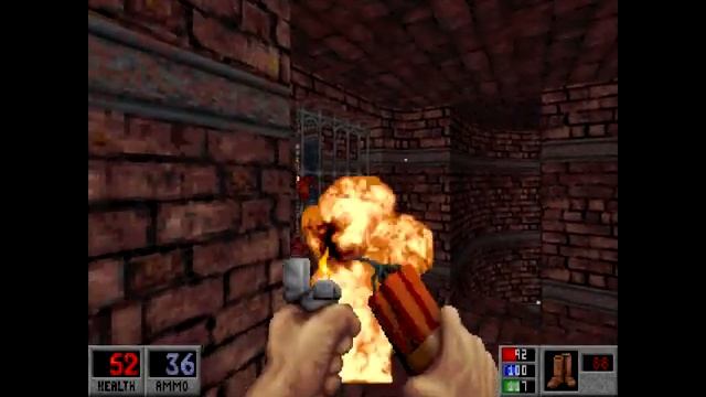 Blood (DOSBox) - E4M6 The Ganglion Depths - All Secrets - HD 720p смотреть онлайн