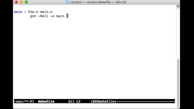 How to create a simple Makefile смотреть онлайн