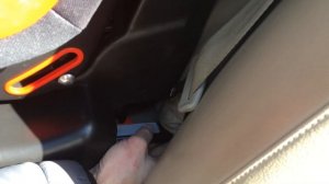 Установка детского автокресла с isofix(нерегулируемый) в Toyota Camry 40 за 1 минуту!