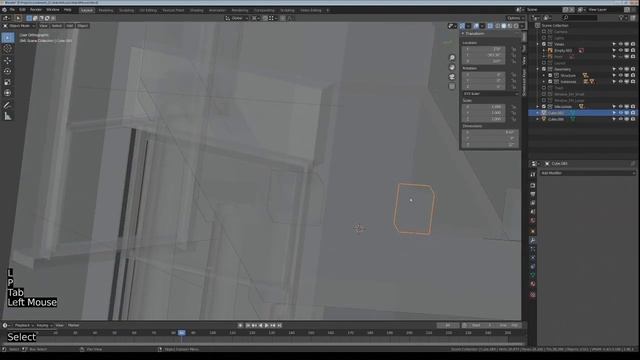Blender 3D - Abbott House Part 8 (Time Lapse) смотреть онлайн