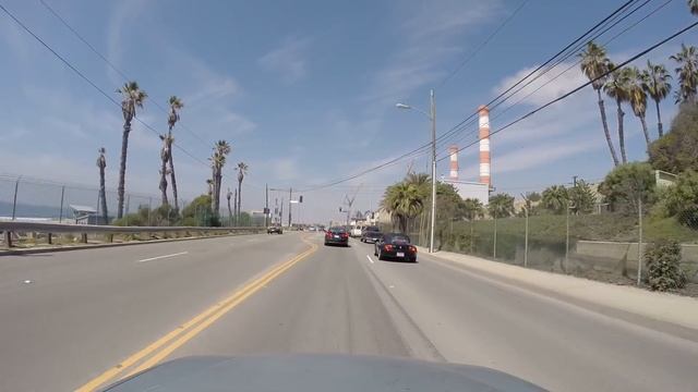 DRIVING ON WEST LOS ANGELES MANHATTAN BEACH - MARINA DEL REY смотреть онлайн