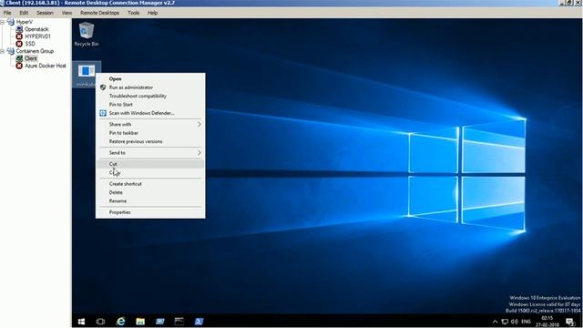 Installing MiniKube on Windows 10 using Hyper-V смотреть онлайн