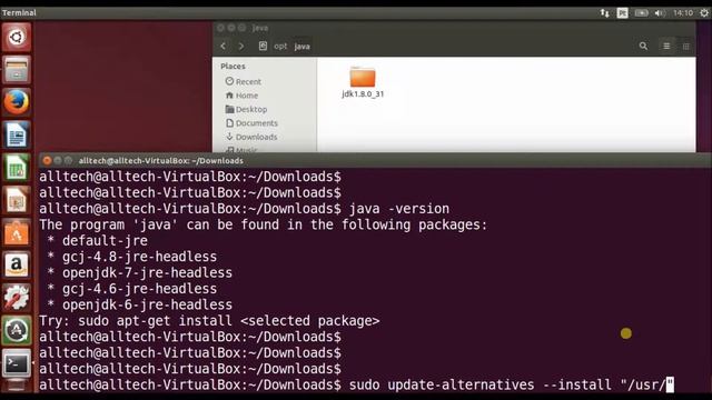 install java in ubuntu official oracle java смотреть онлайн