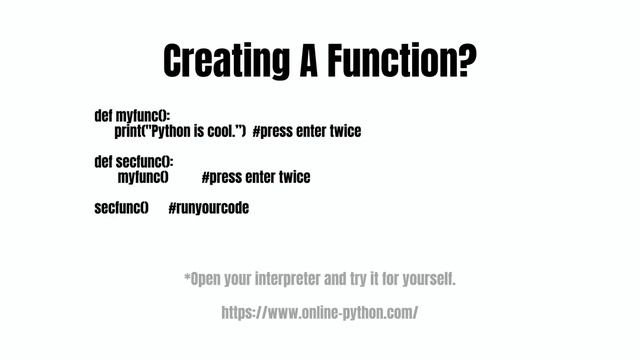 Crack Into Code - Python for Beginners | Placing a Function Inside of Another Function смотреть онлайн