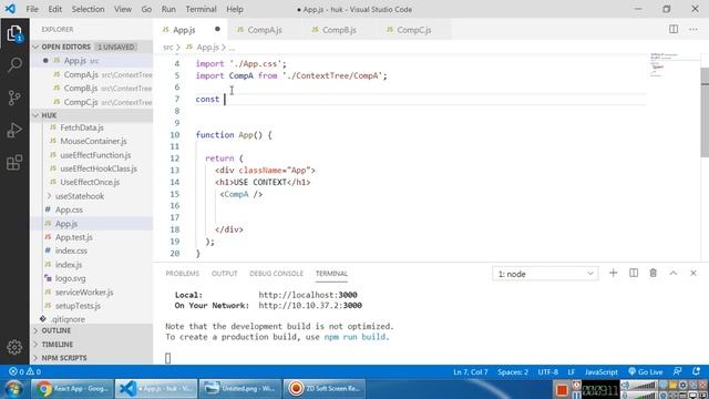 4. React hooks - UseContext смотреть онлайн