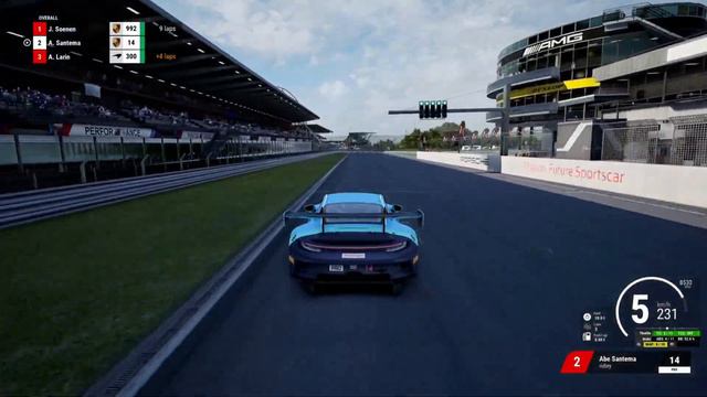 PORSCHE 992 GT3 R NURBURGRING SETUP + HOTLAP | ACC 1.9 - Abesports