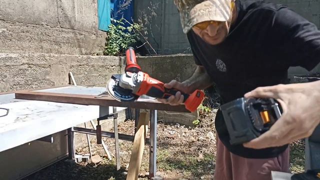 УШМ аккумуляторная GROZA