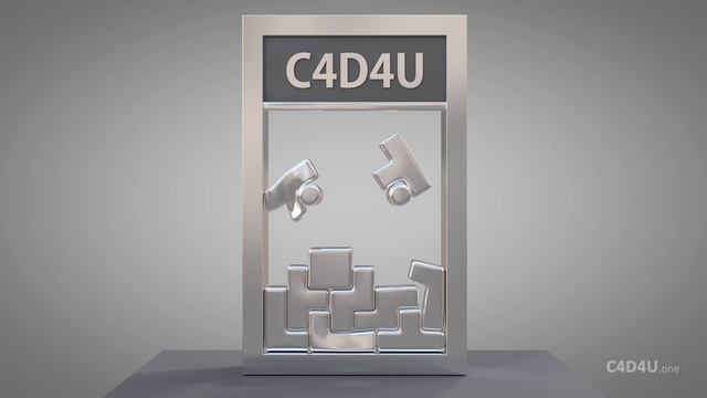 SOFTBODY TETRIS V3 ❤️ C4D4U