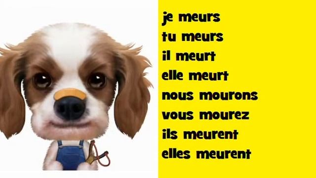 Французский музыкальный сопряжения #Soul # глагол = mourir смотреть онлайн