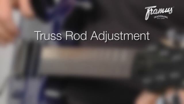 Framus Tutorial: Setup Of A Guitar With A Wilkinson Tremolo