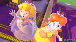 What If Mario & Luigi and Princess Peach & Daisy Were in Super Mario Odyssey?