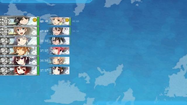 【KanColle】 Summer 2017 Event E-3 Hard [Transport] смотреть онлайн