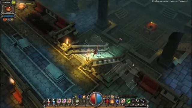 Torchlight - Прохождение за завоевательницу [#32] - Подземелье мрака, 1 этаж смотреть онлайн
