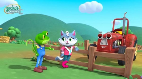 Gecko Gets Sick | @GeckosGarageUSA  Go Gecko's Garage! | Kids Cartoons