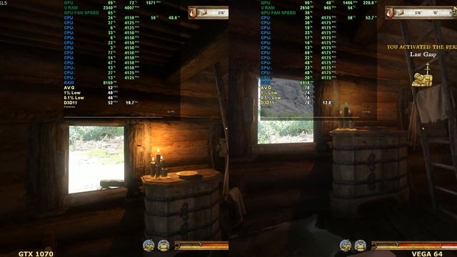 Gtx 1070 vs Vega 64 8GB | Ryzen 3600 2019 смотреть онлайн