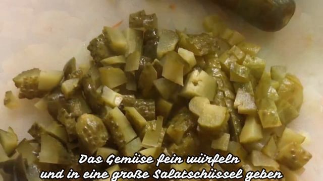 Traditioneller Russischer Rote Bete Salat - Winegret / Rezept&Zubereitung / Russische Küche