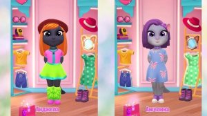 Челлендж ЯРКИЙ VS ПАСТЕЛЬНЫЙ Моя говорящая Анджела 2