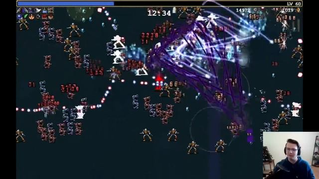 This New Evolved Weapon Is A Laser Beam LAWNMOWER! - Vampire Survivors смотреть онлайн