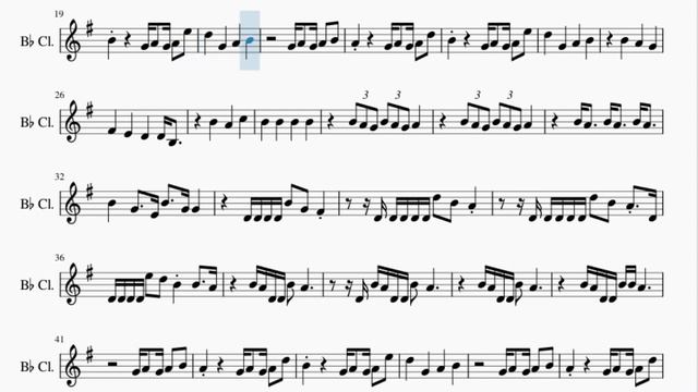 Clarinet Sheet Music: How to play 34 35 by Ariana Grande смотреть онлайн
