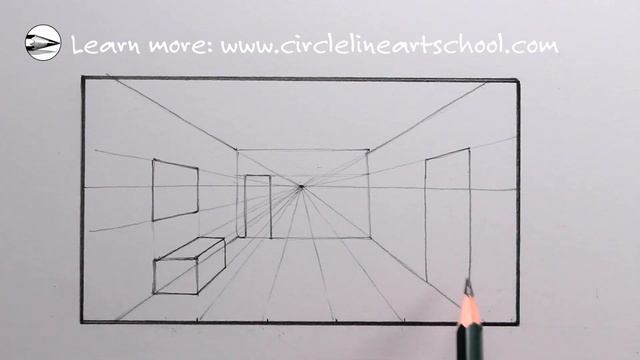 How to Draw a Room in One-Point Perspective: Narrated Pencil Drawing for Beginners смотреть онлайн