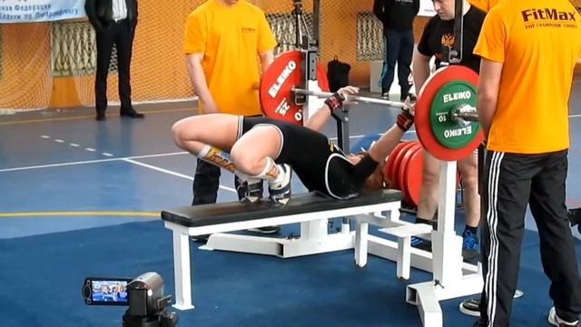 Хубиева Анастасия. МС ФПР (IPF) Открытый кубок Нижнего Новгорода по Пауэрлифтингу. смотреть онлайн