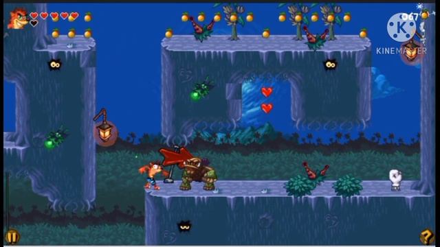 crash mutant island java game gameplay on Android.. смотреть онлайн