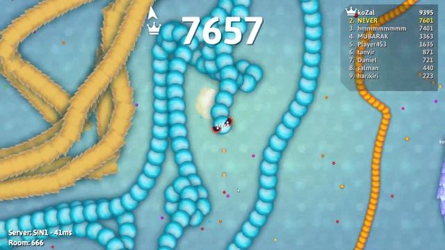 Snake.io Top 01 Giant Snake Hunting Epic Snake Io Gameplay смотреть онлайн