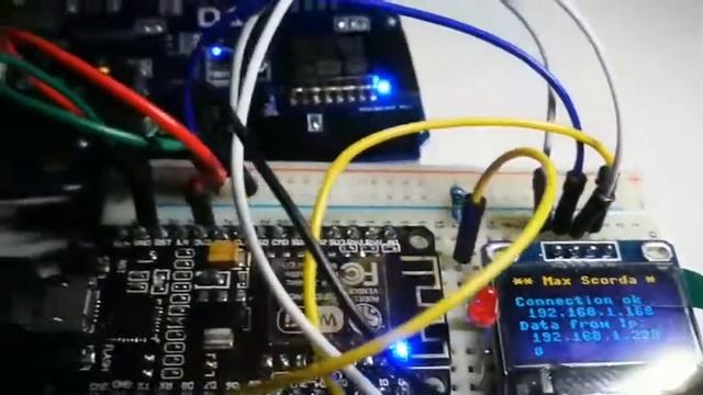 Esp8266 Micropython Socket client & server смотреть онлайн