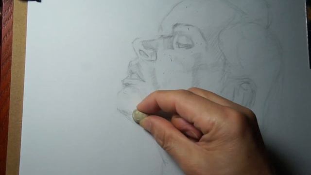 Sketch portrait（How to summarize the volume and block of the face） смотреть онлайн