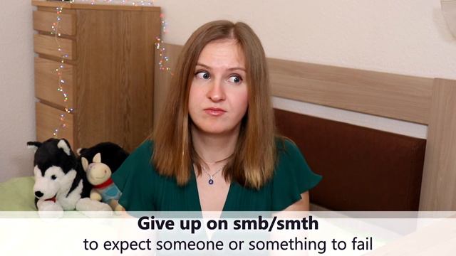 Give up, популярные английские фразовые глаголы смотреть онлайн