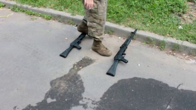 Краш-тест АК74 фирмы ЛСТ и Калаш / Crash test AK74 firm LCT and Kalash смотреть онлайн