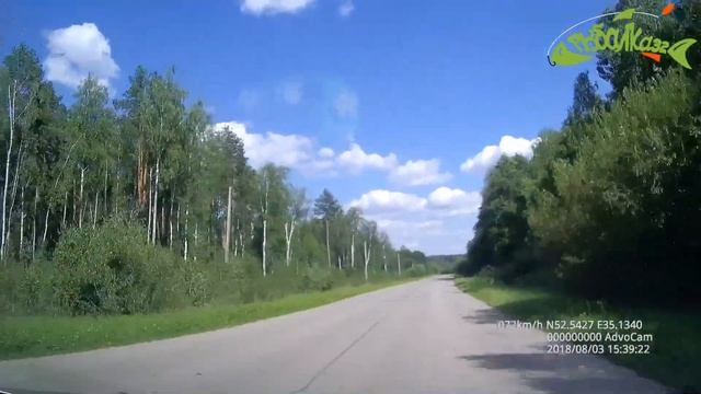 Дорога до платного водоема Краснокалиновский - 2018 год смотреть онлайн