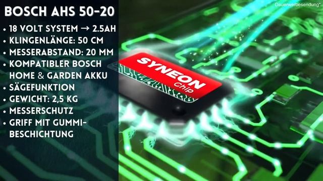 Die beste elektrische Heckenschere mit 18V - Bosch Akku Heckenschere AHS 50-20 LI смотреть онлайн
