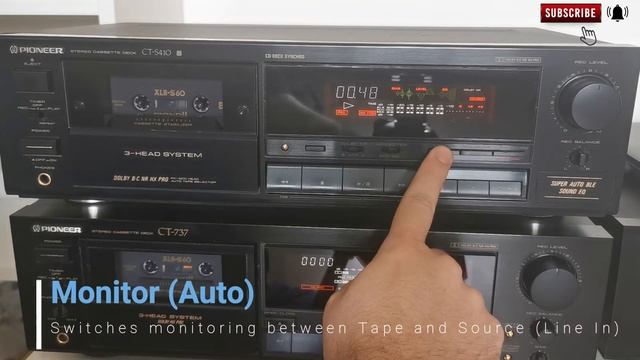 Pioneer CT-S410 - Overview and Functionality - 3 Head, Monitor, Super Auto BLE смотреть онлайн