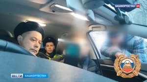 В Башкирии полицейские задержали пьяного несовершеннолетнего за рулем ВАЗа