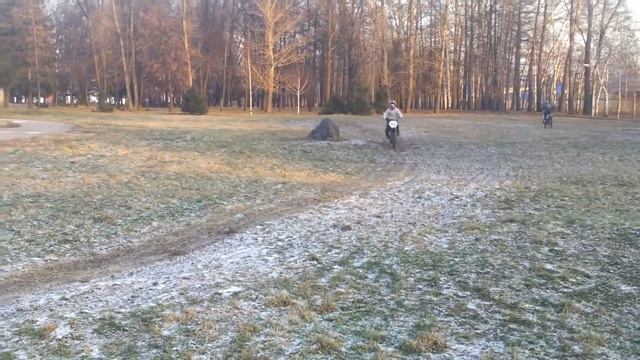 Тренировка в парке. 17.11.2014г. смотреть онлайн